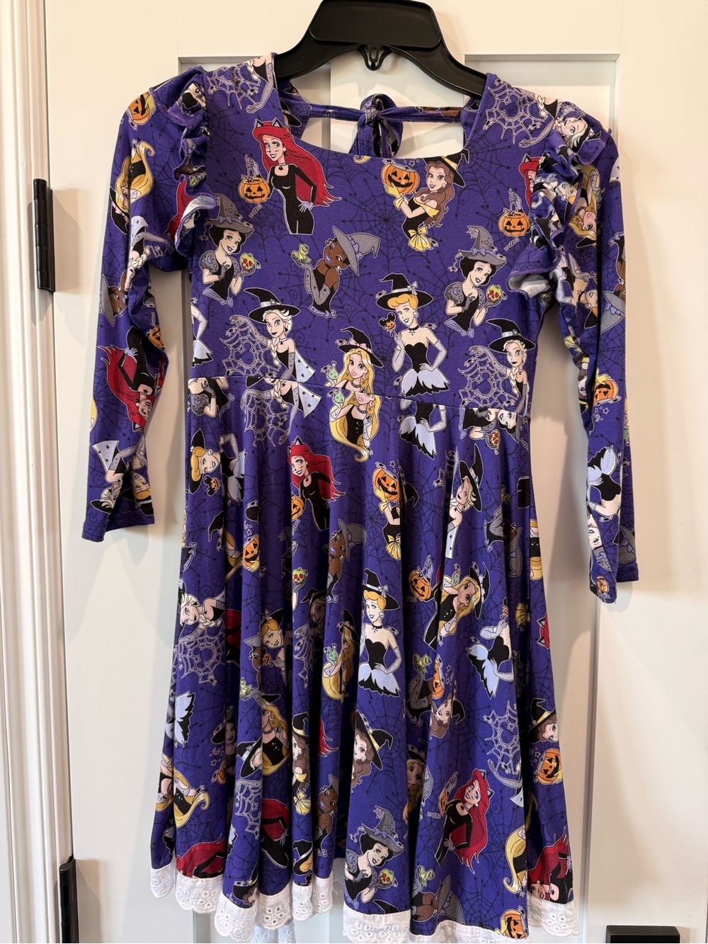 Girls Purple Halloween Disney Princess  Dress